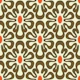 2625 A - abstract retro shapes pattern