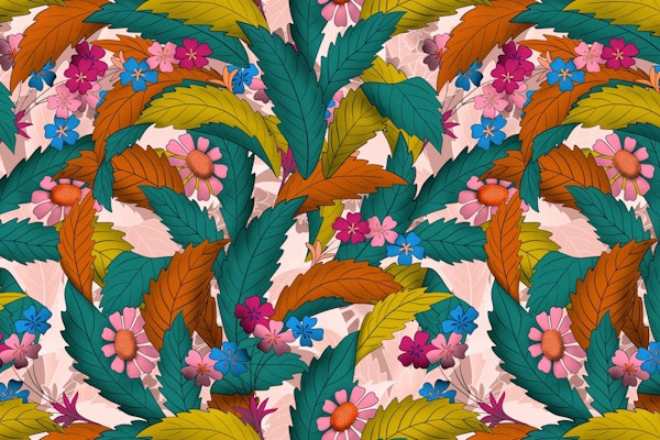 Spring-Summer Flowers Pattern