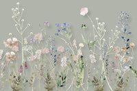 WILDFLOWER MEADOW SUMMER 2 tapet