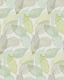 Modern Art Line Leaf Green