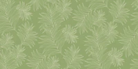 Vintage Leaf Line Art Green wallpaper