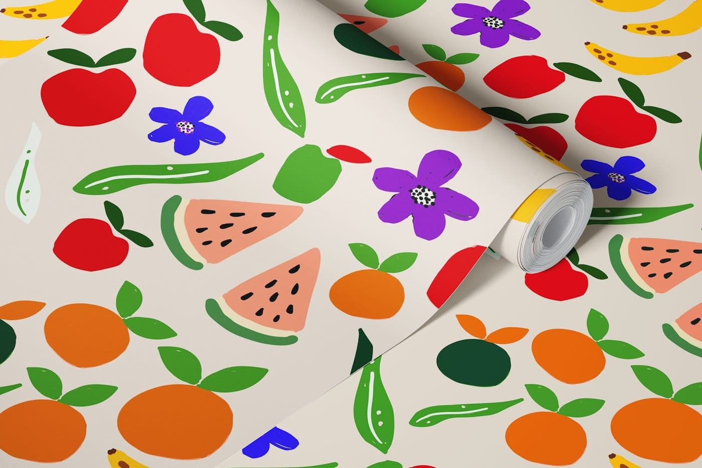 Fruit Salad Surprise wallpaper roll