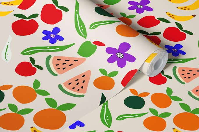 Fruit Salad Surprisewallpaper roll