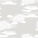 Painterly Sky Beige White