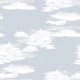 Painterly Sky Grey White