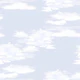 Painterly Sky Lavender White