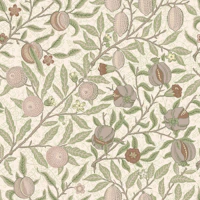 Pomegranate Fruit Pattern carta da parati