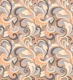 70s Ornate Swirls Neutral