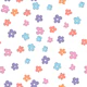 Cute Retro Daisies Pattern 1