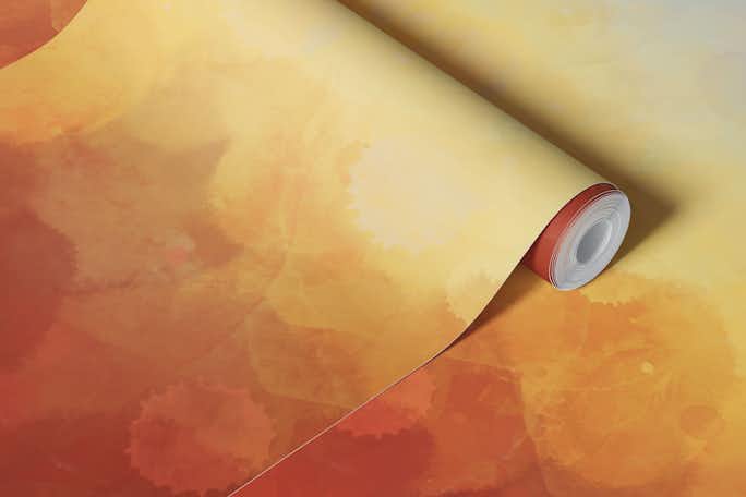 Artistic gradient sunset FDwallpaper roll