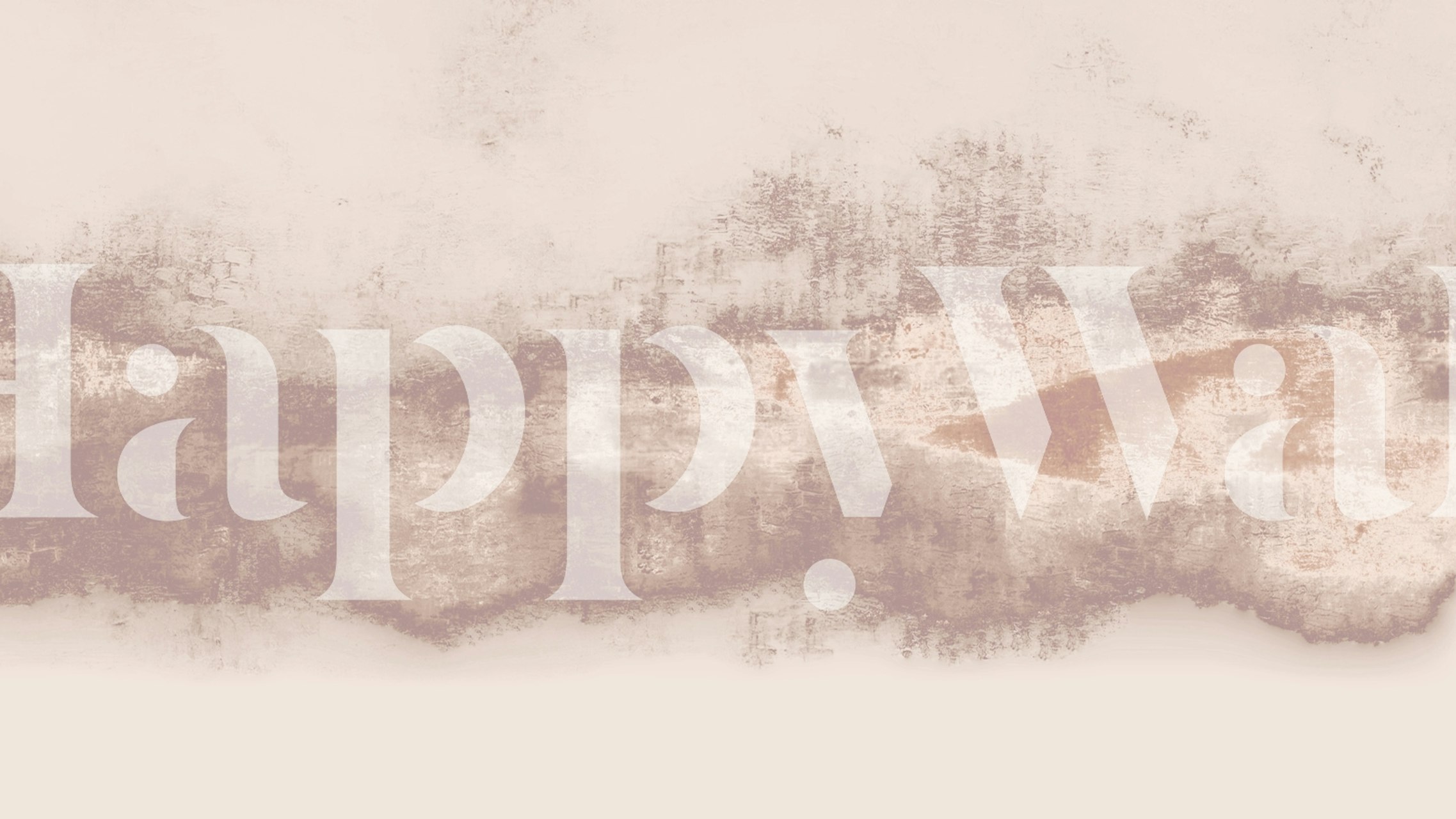 Soft Neutral Horizon wall mural with warm tones and textured design