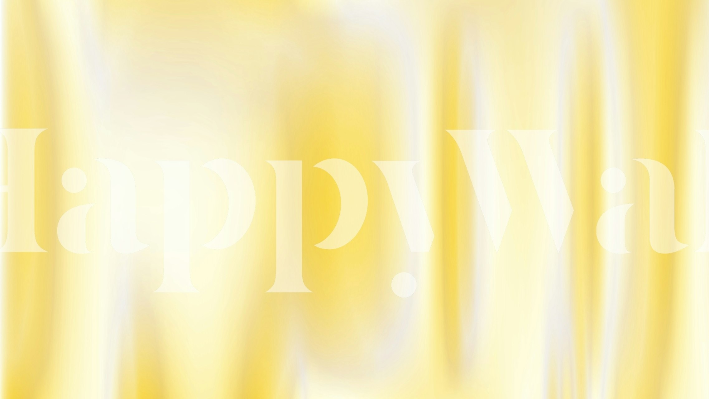 Abstract fotobehang met zachtgele en witte kleurverlopen die op zonlicht lijken