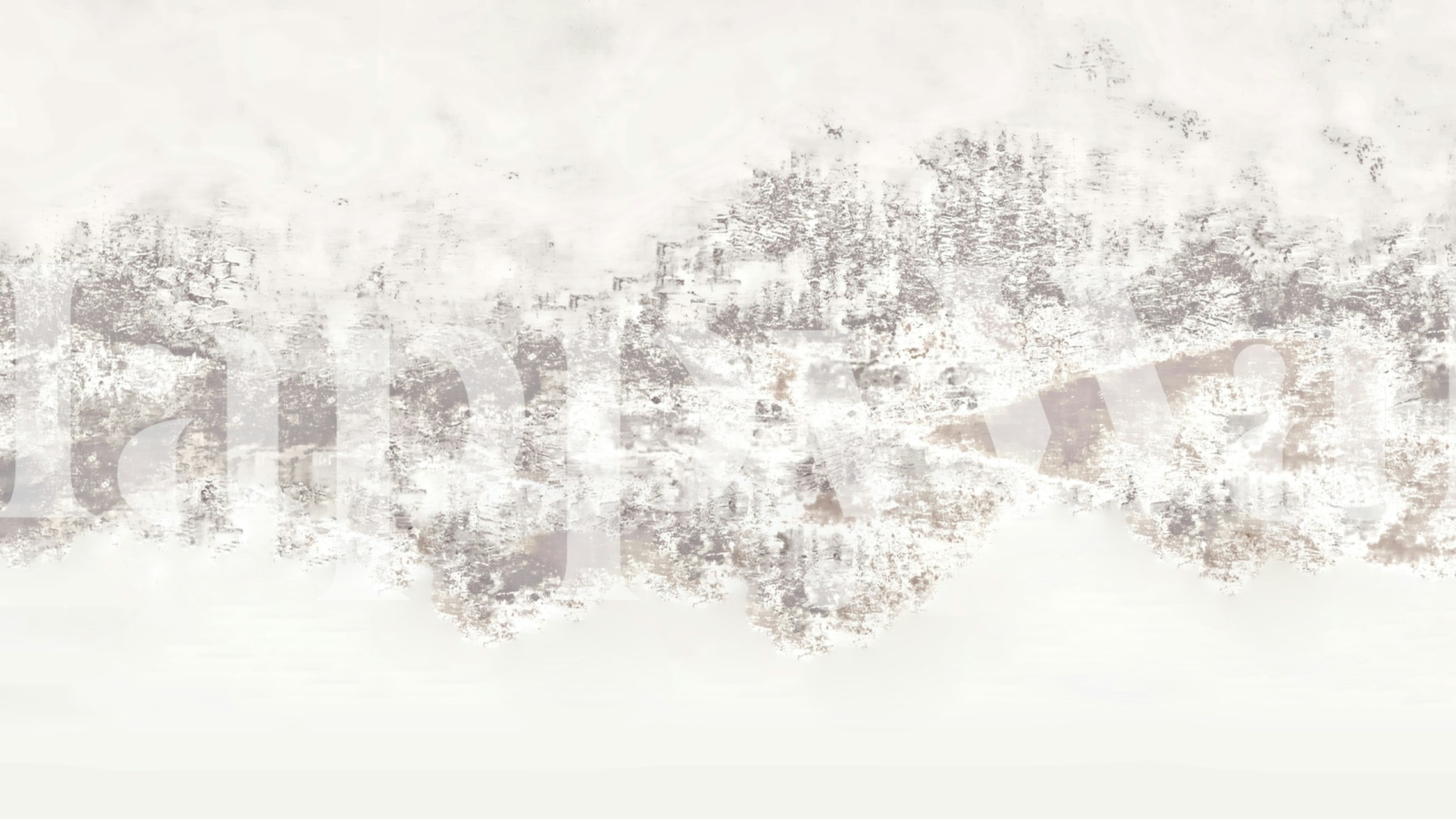 Ταπετσαρία Neutral Horizon Landscape σε ένα δωμάτιο