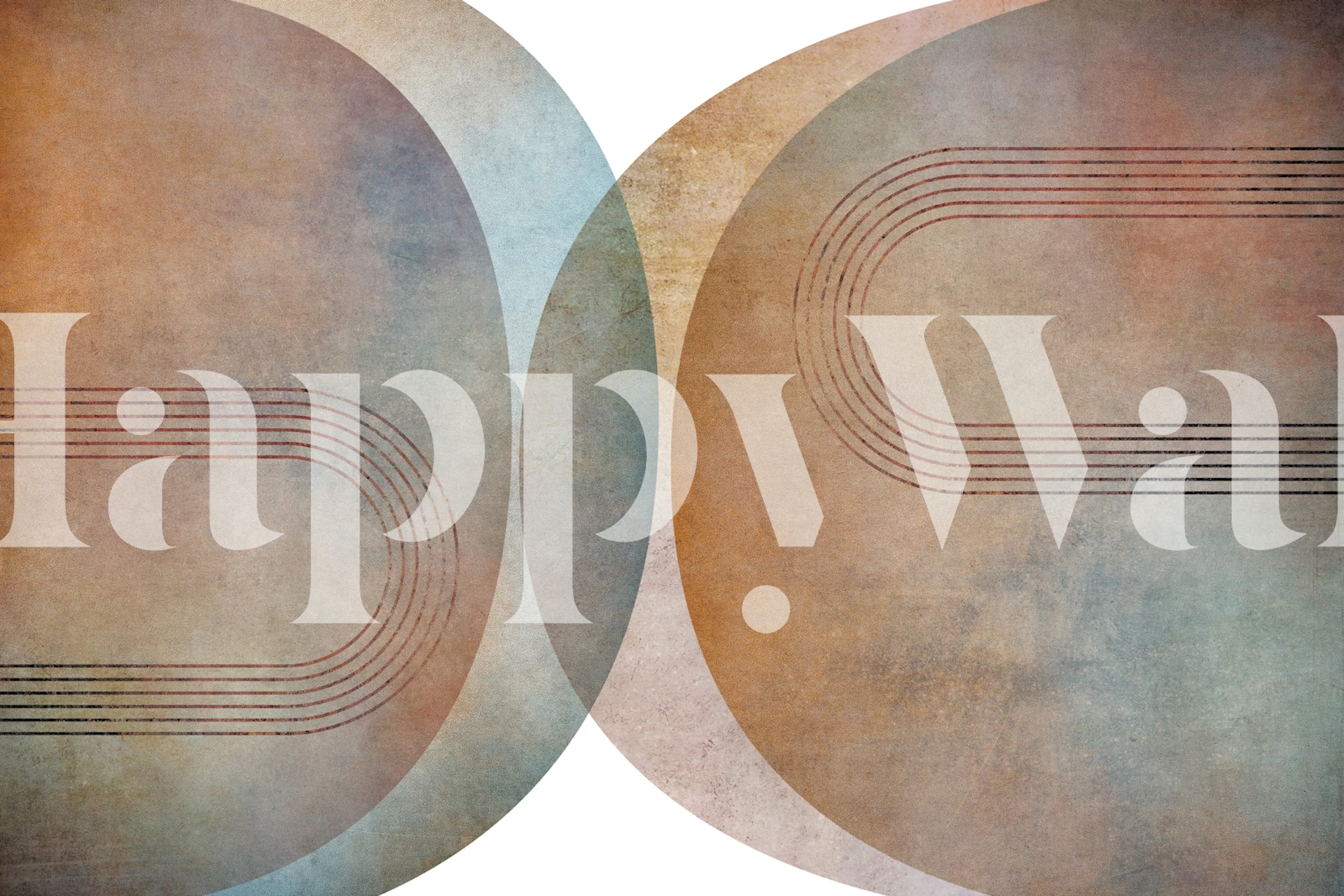 Modern Mid Century Curves in de kamer