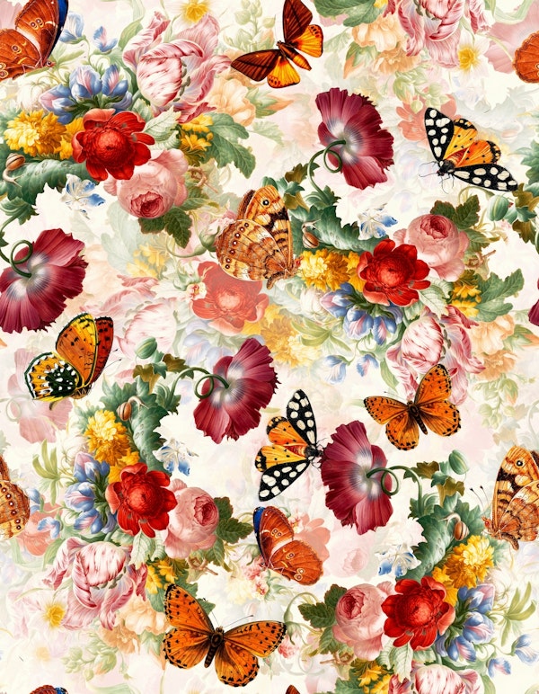 Flemish Baroque Opulent Flower Bouquets