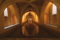 Baths of the Alcazar in Seville 1 tapete