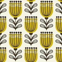 2685 B - Scandinavian floral pattern ταπετσαρία