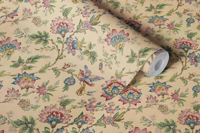 The Charm Of Past Centuries Vintage Wallpaperwallpaper roll