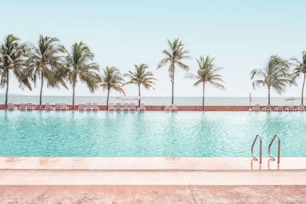 Pool By The Beach