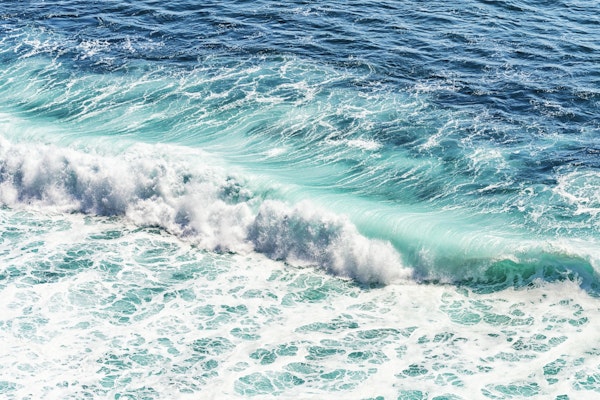 Turquoise Ocean Wave