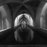 Baths of the Alcazar in Seville 2 tapet