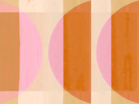 Warm Bauhaus papiers peint