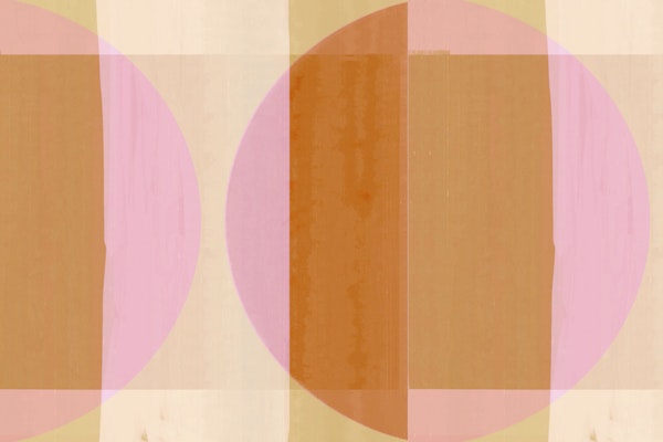 Warm Bauhaus Background