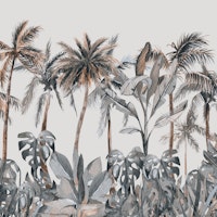 Tropical Island Palm Cove Moody Colors papiers peint