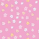 Cute Retro Daisies Pattern 3