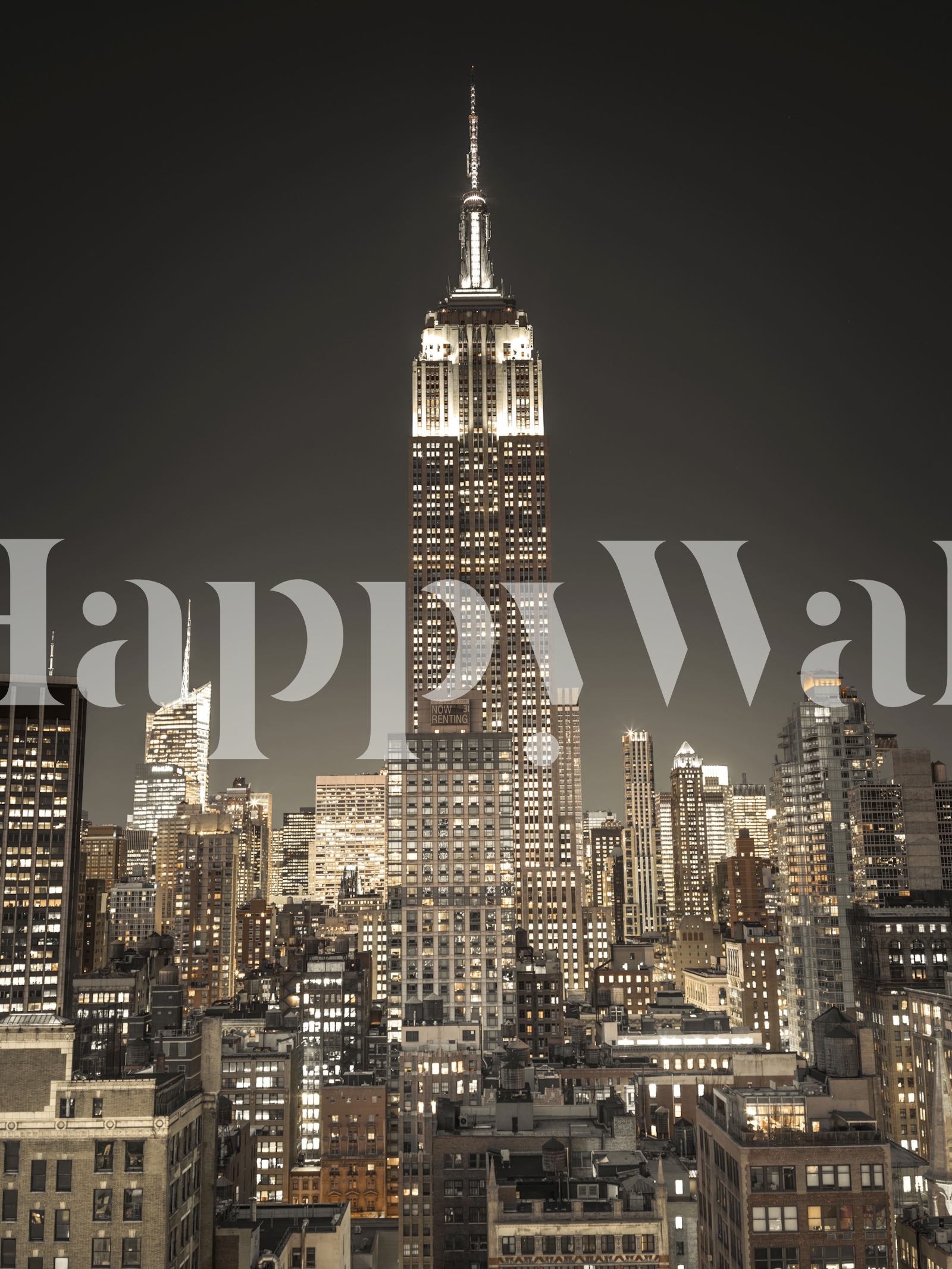 Black and White Cityscape Wallpaper