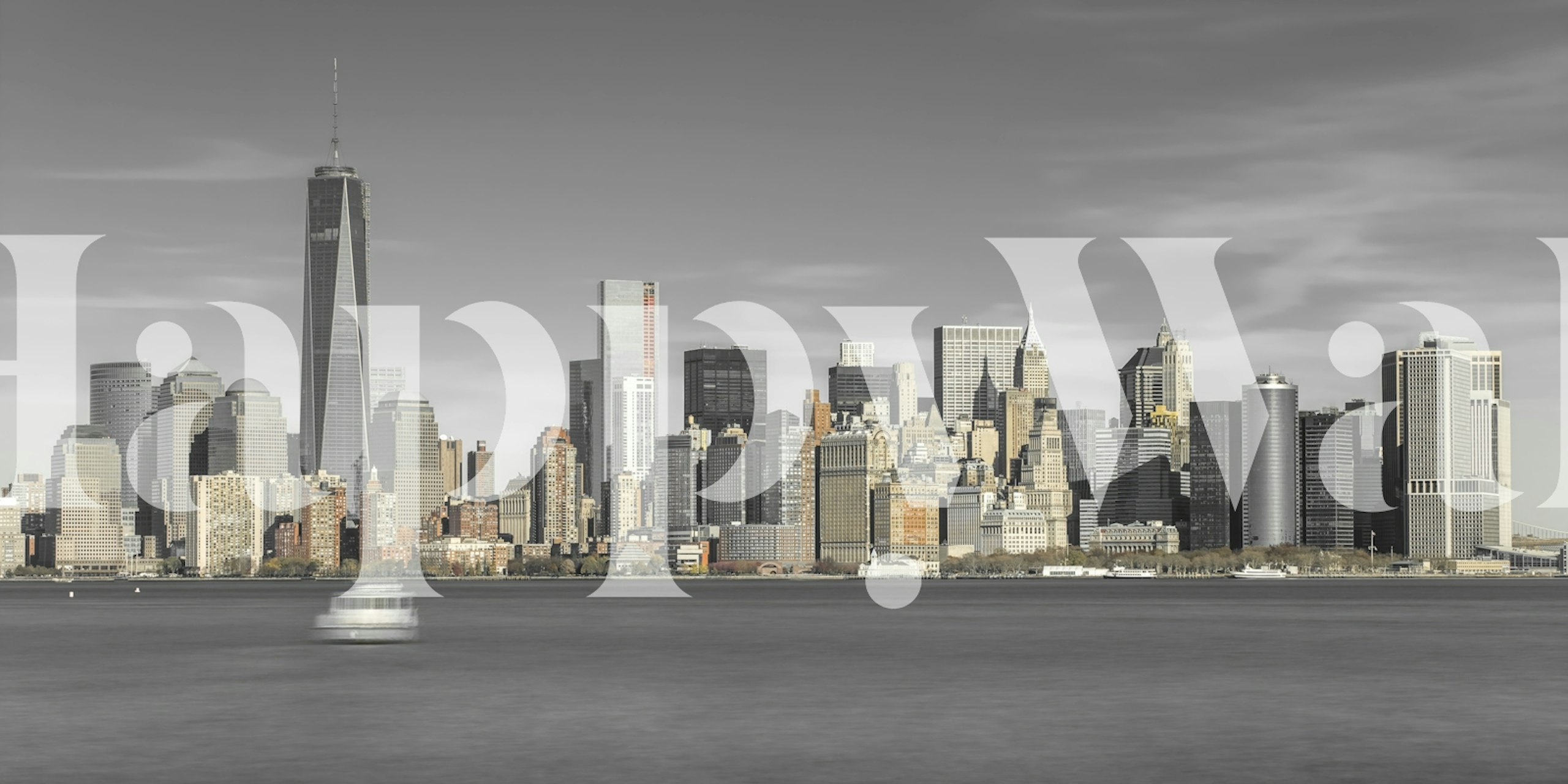 Buy Lower Manhattan Skyline Wallpaper – Happywall.com