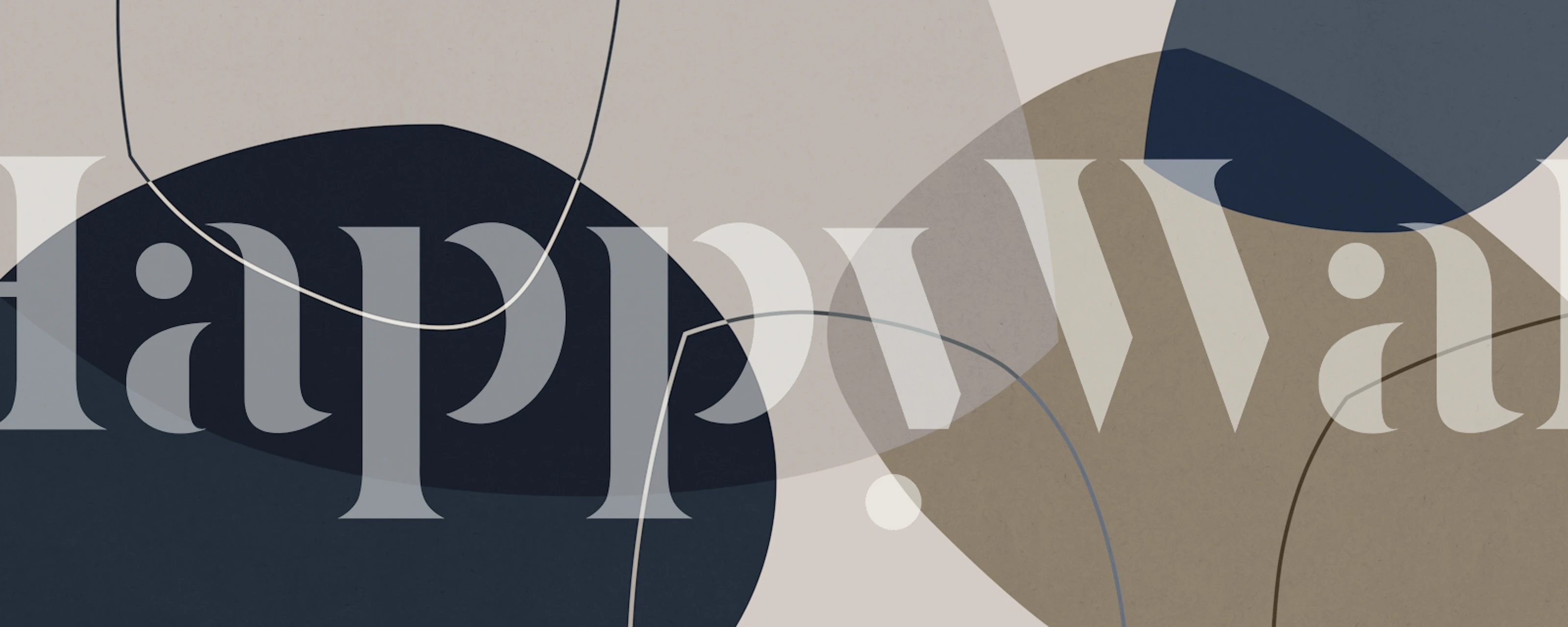 Boho shapes 2 tapet i et rom