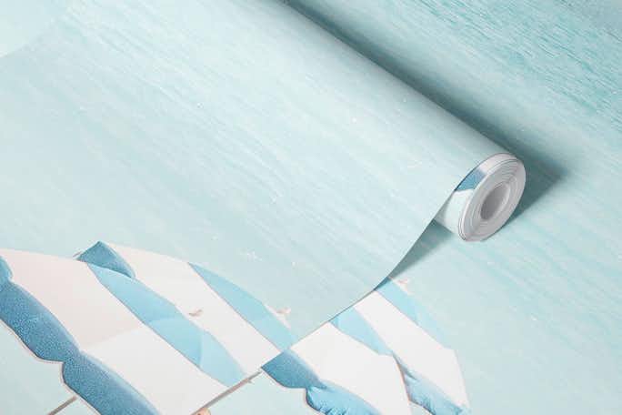 Blue Beachwallpaper roll