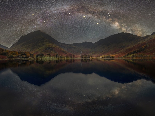 Milky Way Across Buttermere