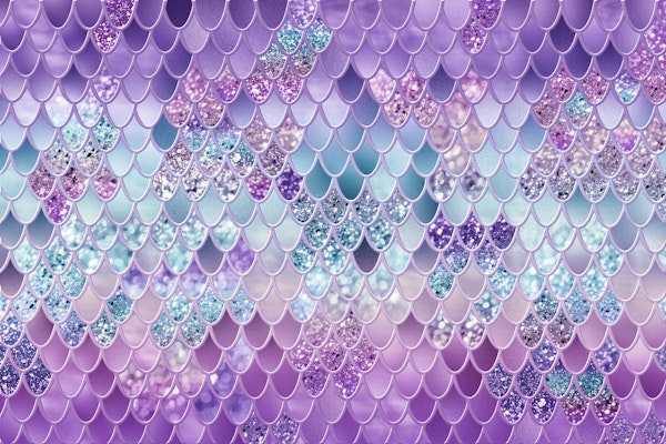 Summer Mermaid Glitter Scales 11
