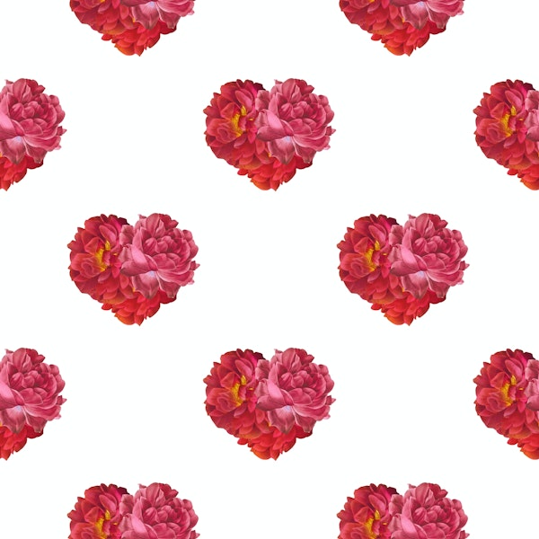 Heart Flowers Valentine