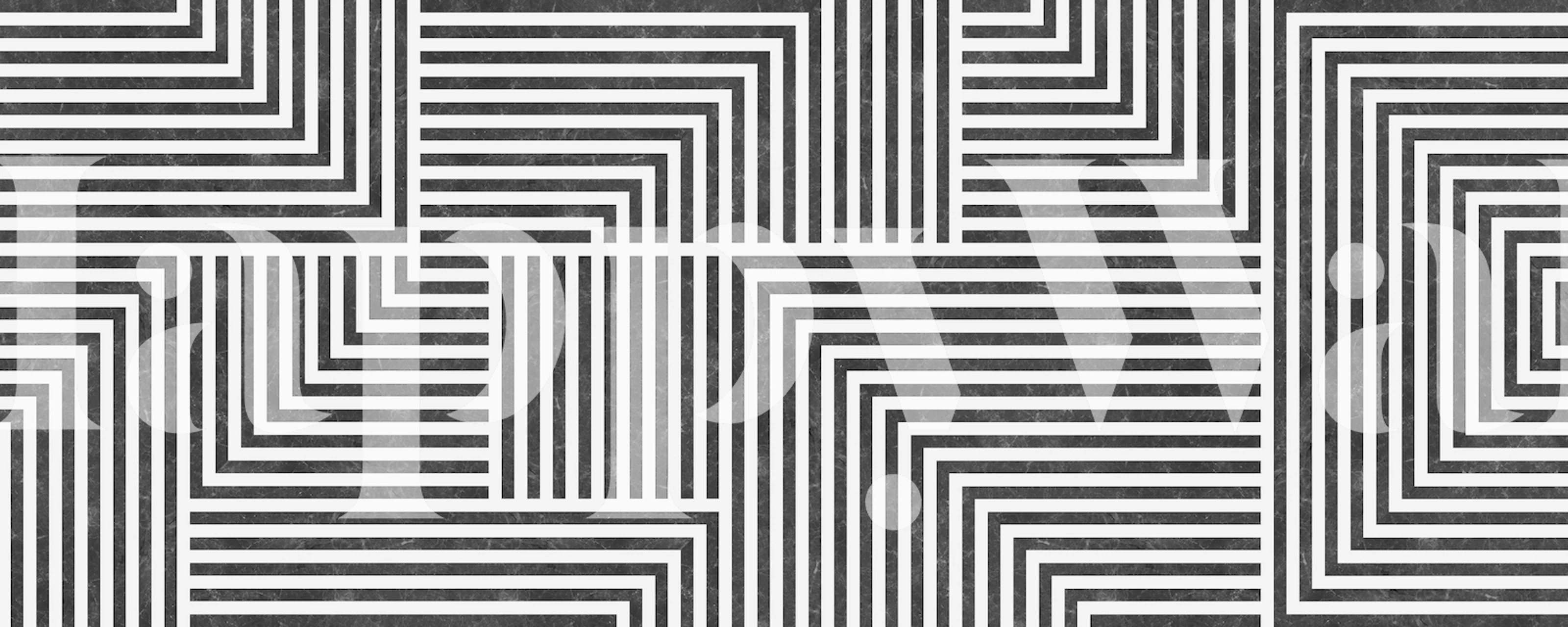 Black and white geometric lines abstract wallpaper