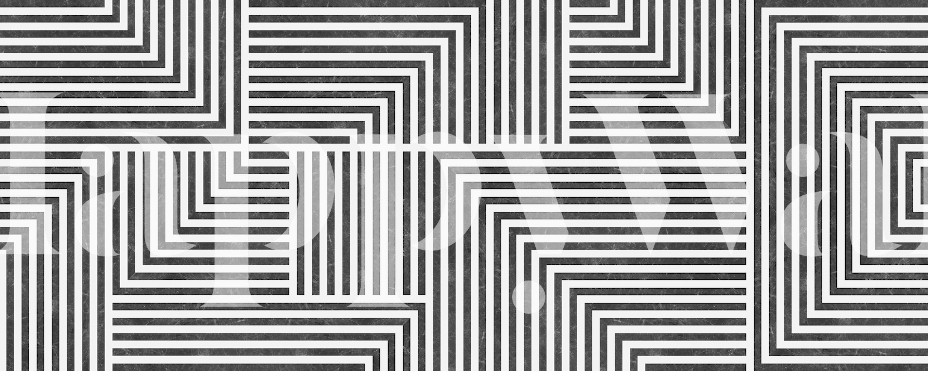 Black and white geometric lines abstract wallpaper
