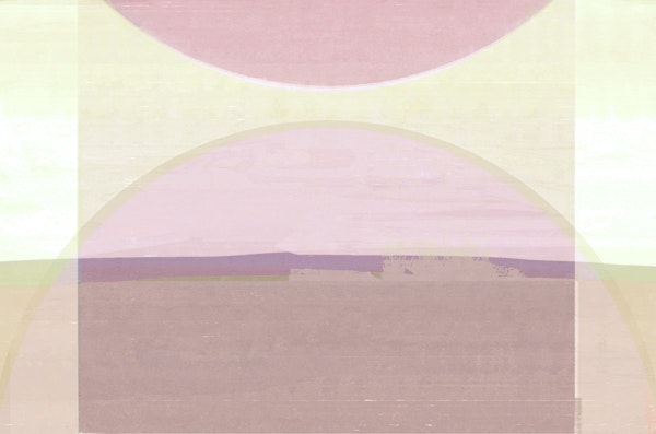 Pastel Bauhaus Background