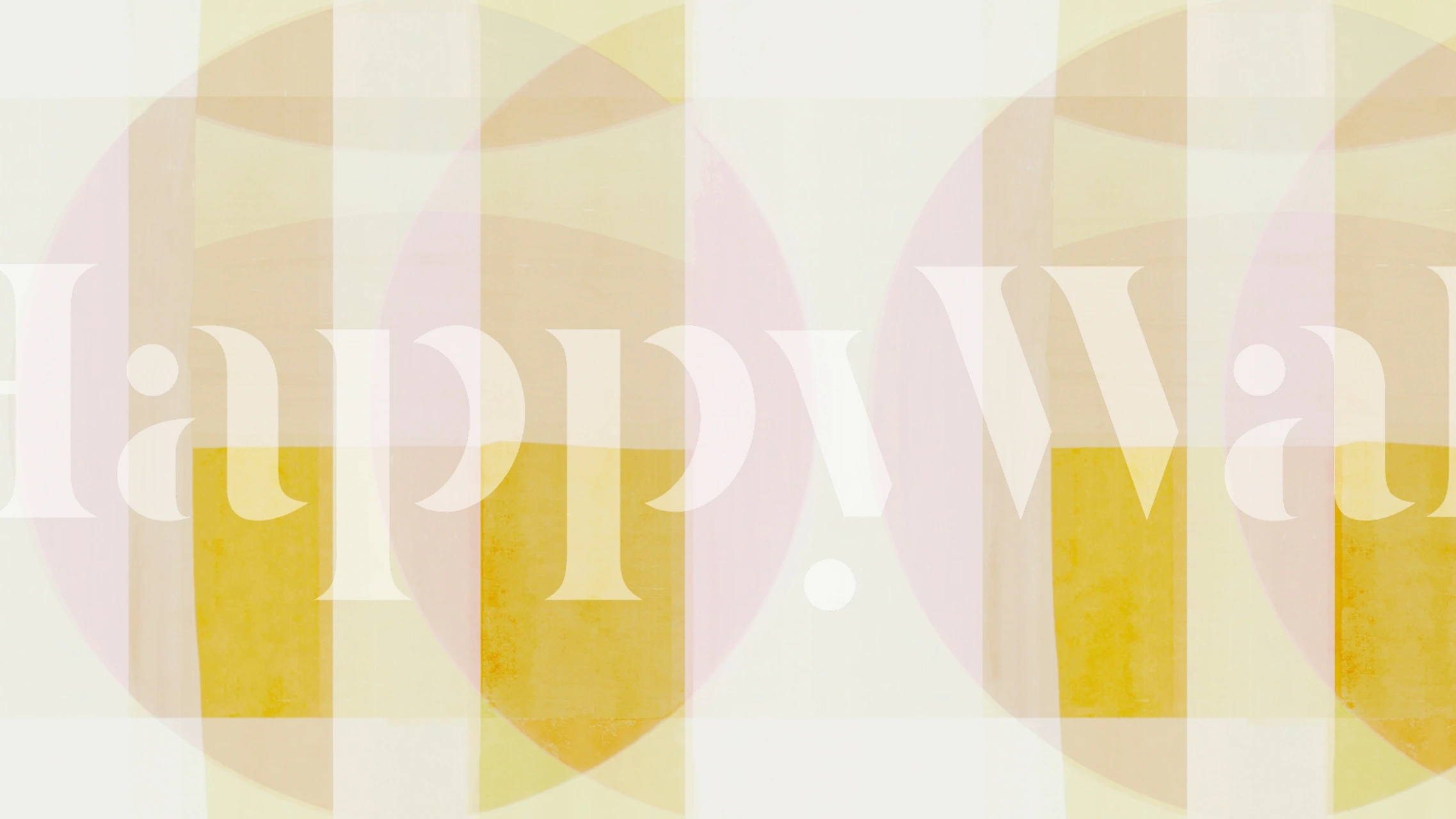 Fondo de pantalla Soft Bauhaus Background en una habitación