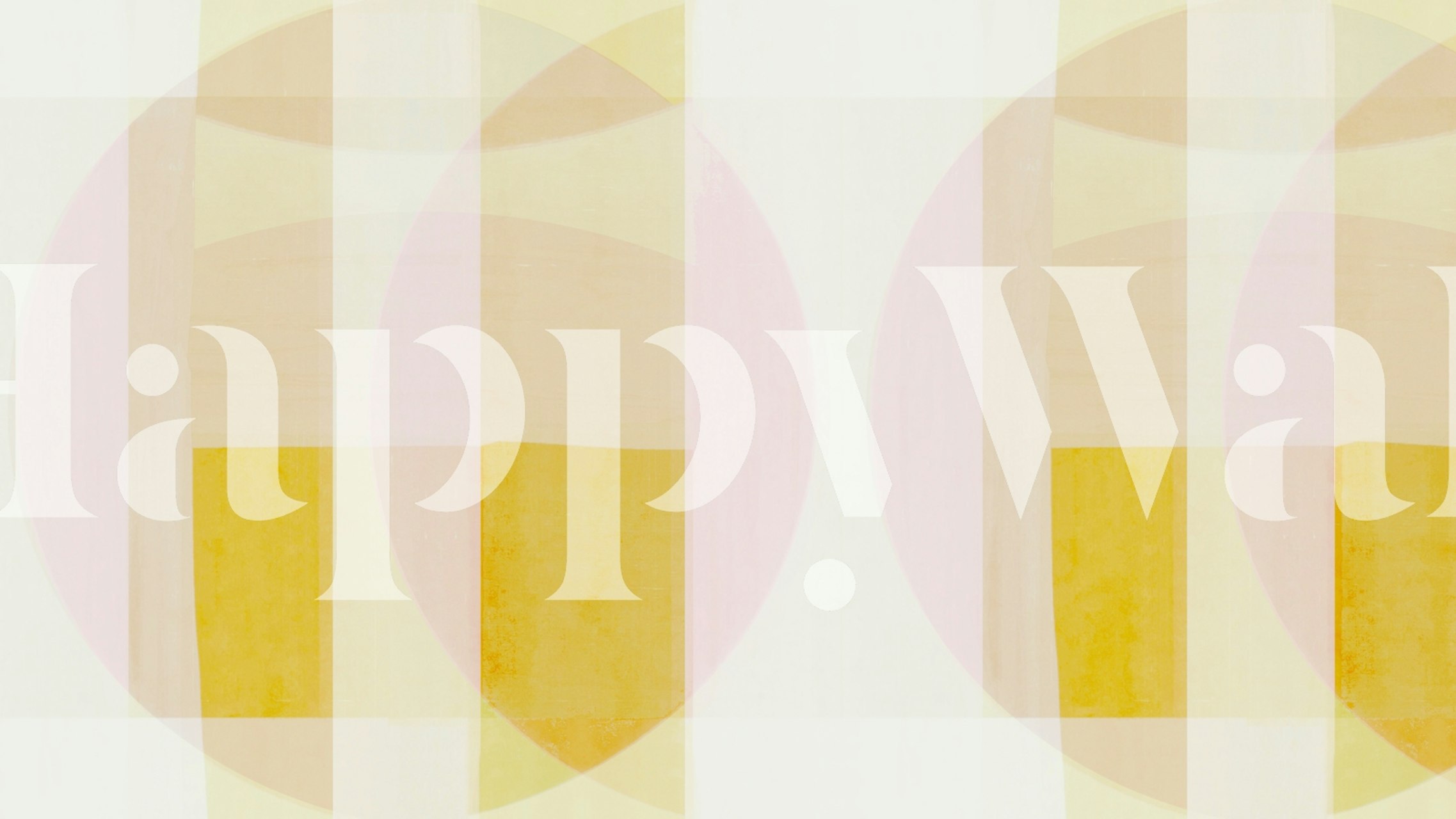 Soft Bauhaus Background wallpaper in a room