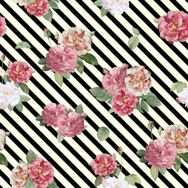 Geometric Roses Garden