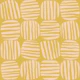 Striped Circle Squares Yellow