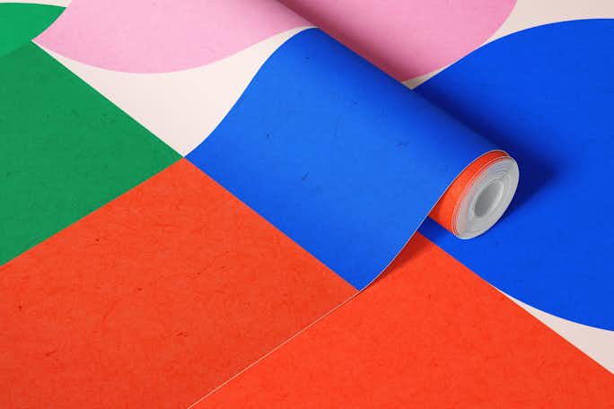 Colorful geometric pattern 01wallpaper roll