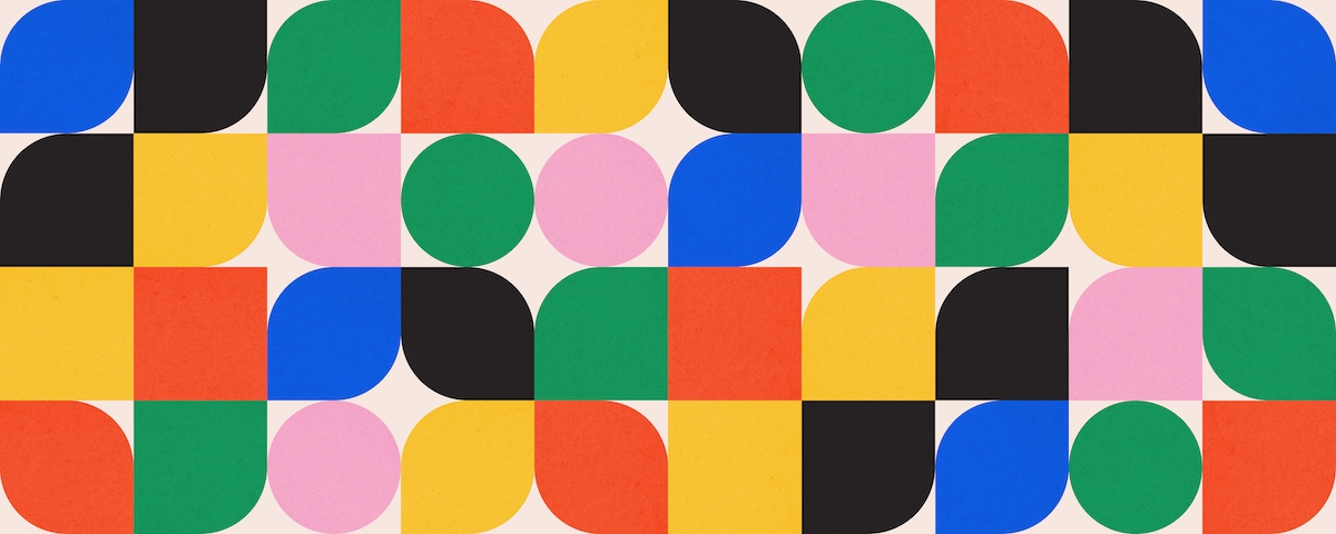 Colorful Geometric Pattern Wallpaper