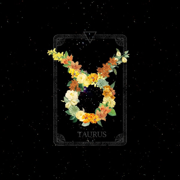 Floral Zodiac Sign: Taurus