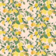 Lemon Tree on Pink Pattern