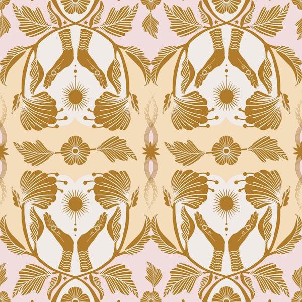 Invite the Sunlight Gold Pattern