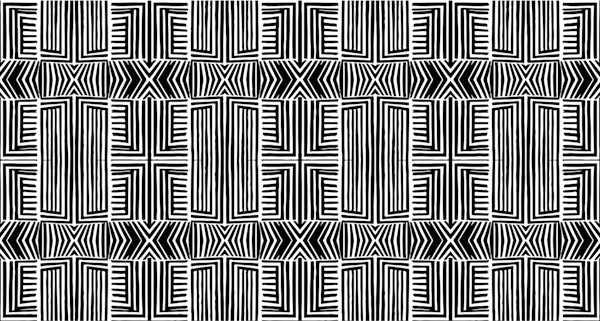 Black And White African Inspired Tribal Design