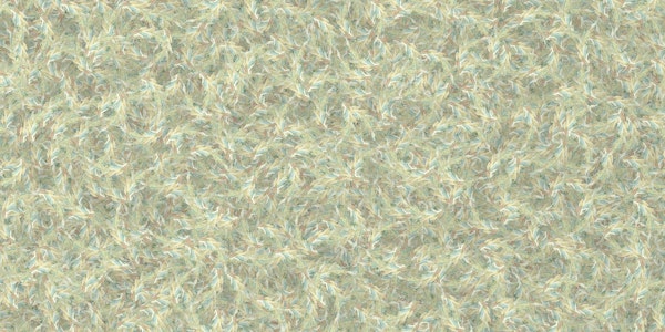 Dancing leaves moss green